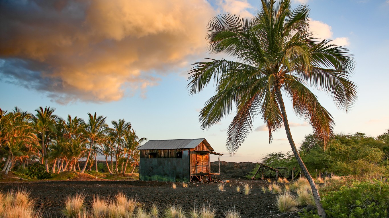 Hawiian Shack by Rennett Stowe