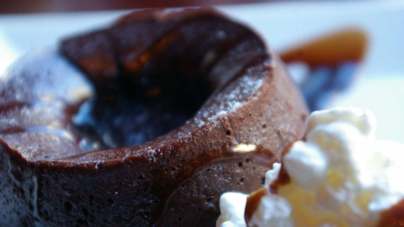 Chocolate Molten Cake with Whi... by Dave Gammon