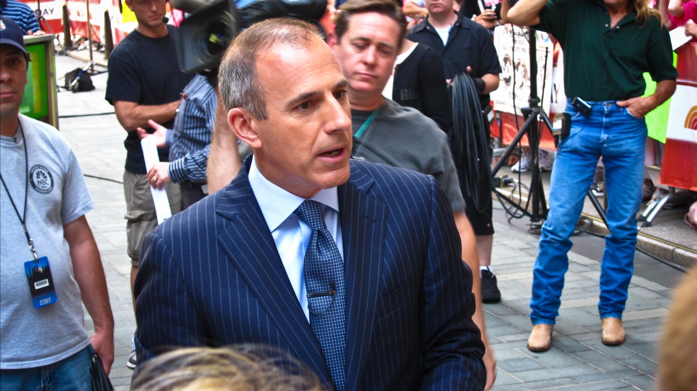 Matt Lauer by Nan Palmero