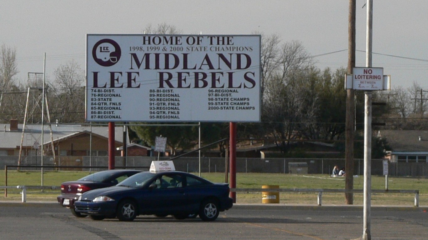 Home of the Midland Lee Rebels by Rick Kimpel