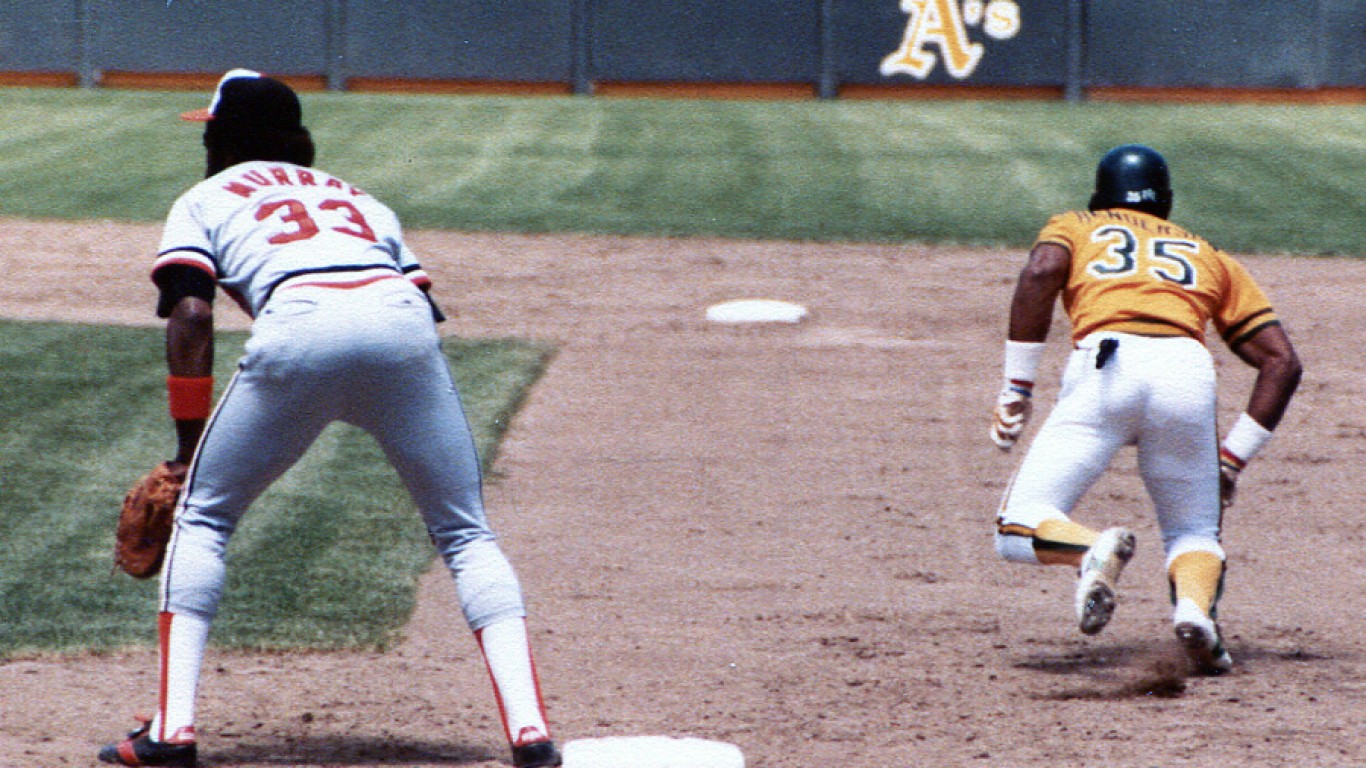 Rickey Henderson, 1983 by Gary Stevens