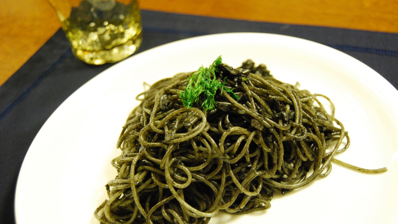 Squid Ink Pasta by Miyo Sekimoto