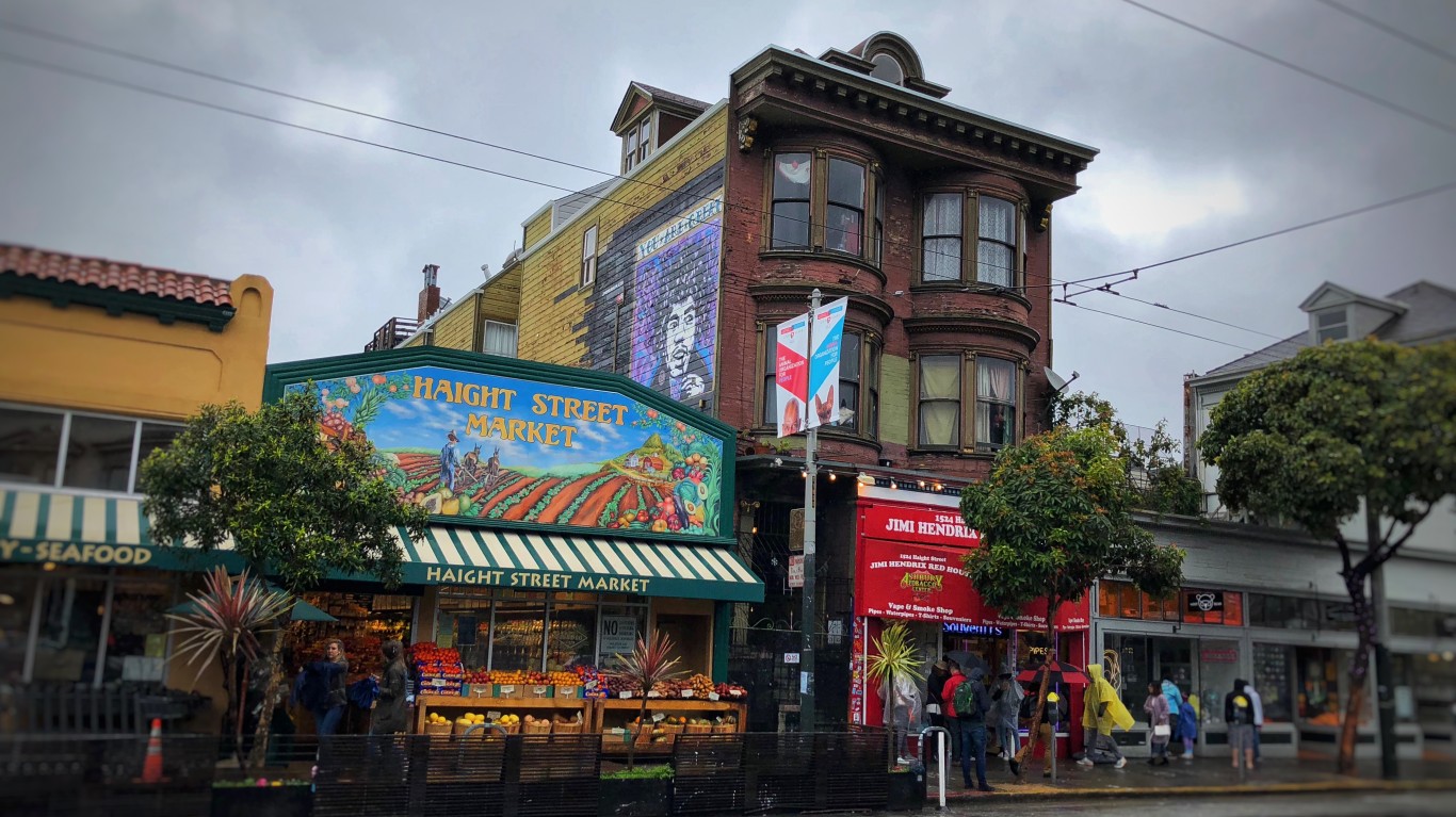 Jimi Hendrix House - Haight As... by Shelby L. Bell