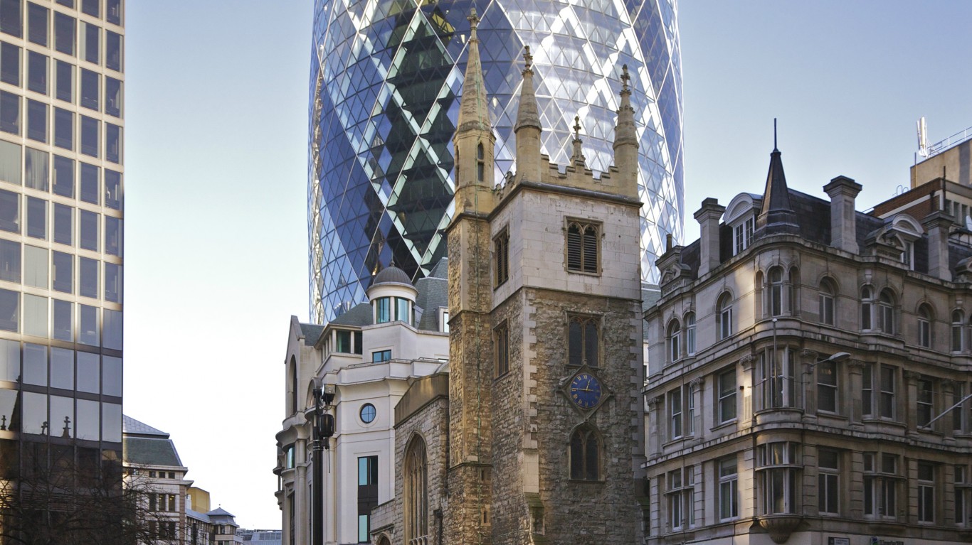 30 St Mary Axe from Leadenhall... by Aurelien Guichard from London, United Kingdom