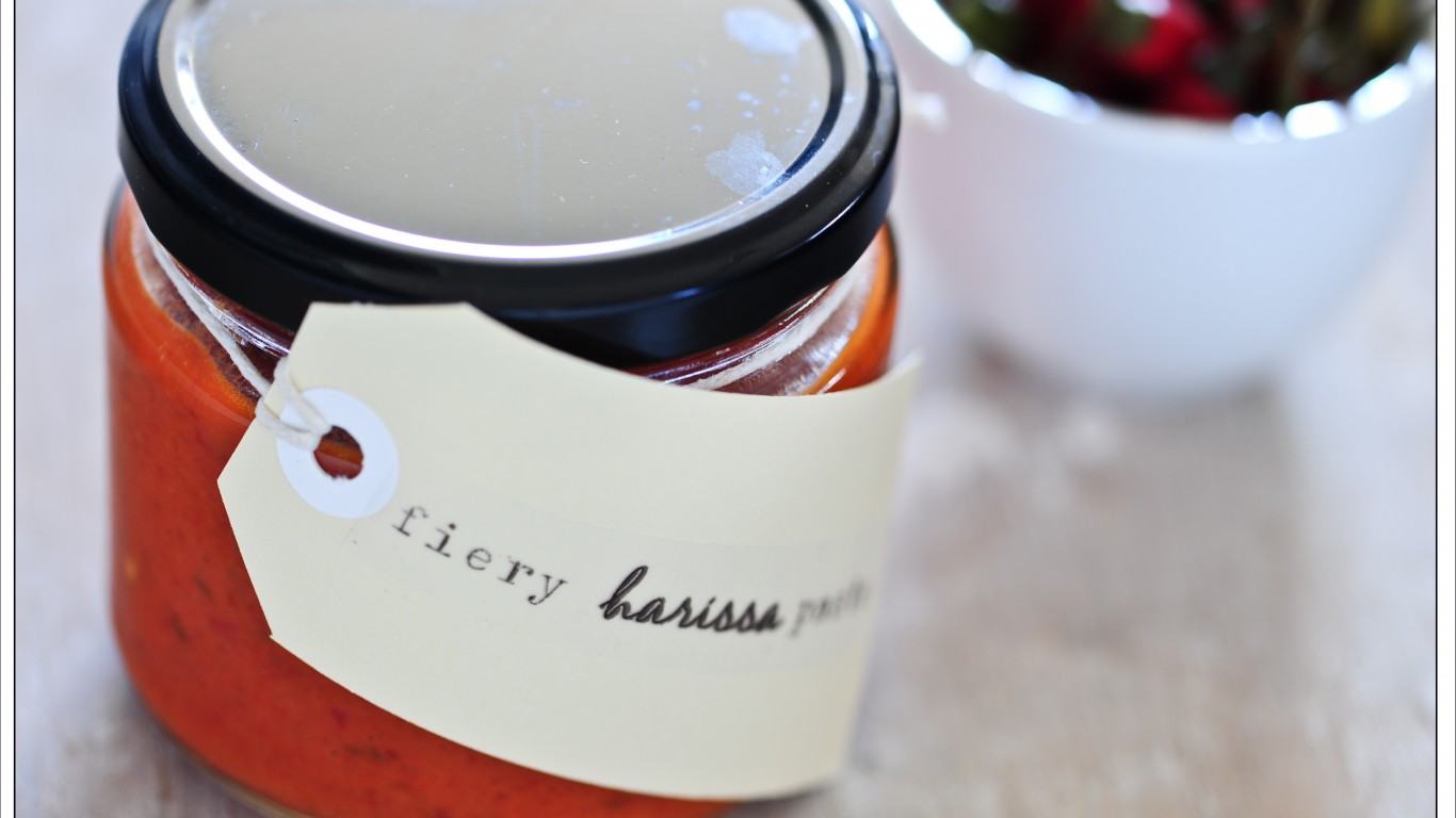 fiery harissa paste from Made ... by jules