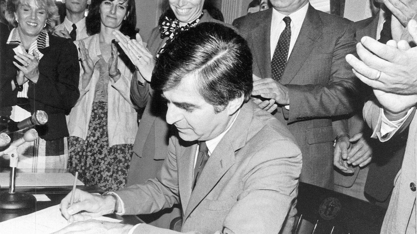 Governor Michael Dukakis by Massachusetts Dept. of Environmental Protection