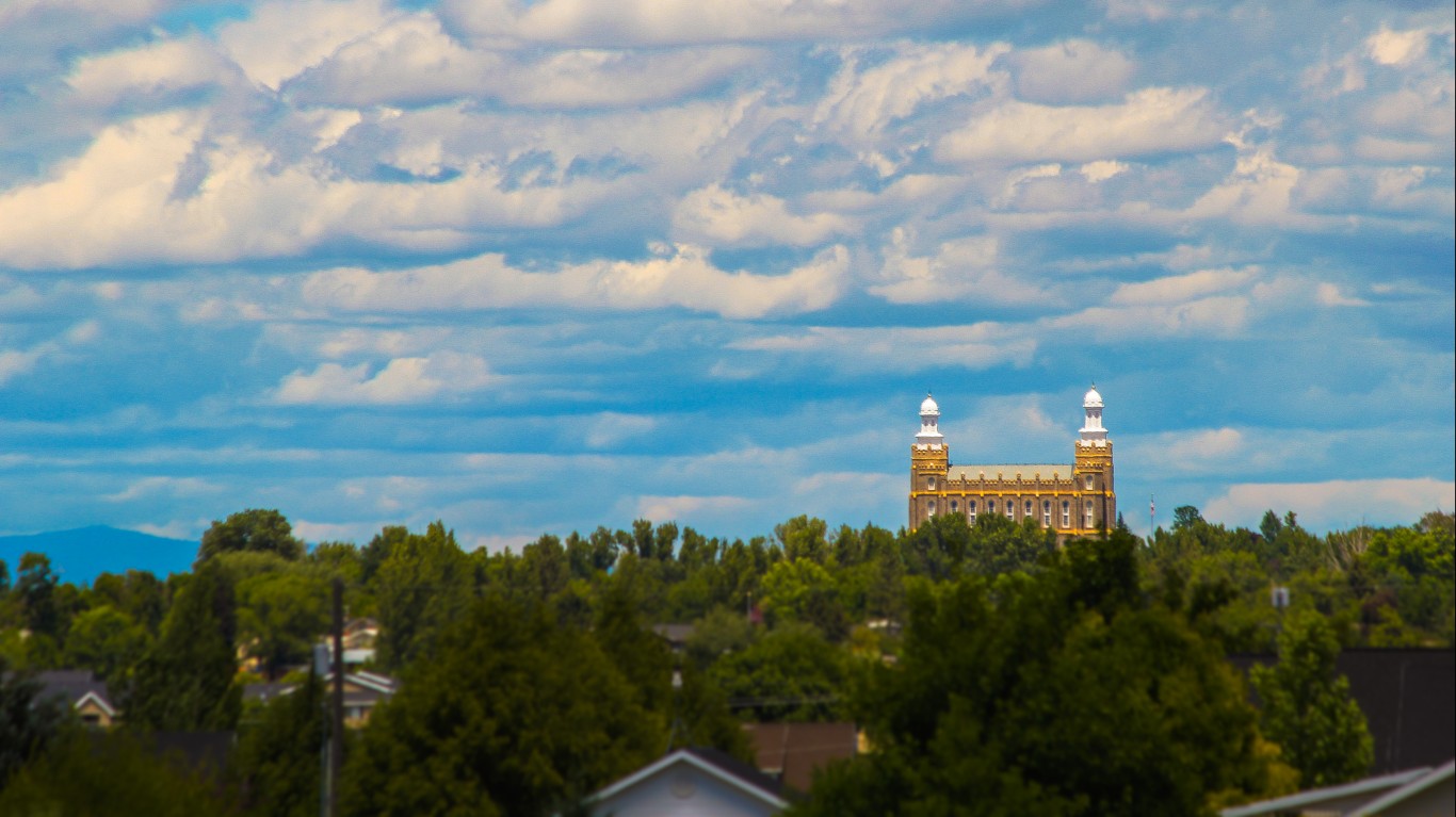 The Logan Utah Temple by Paul Smith