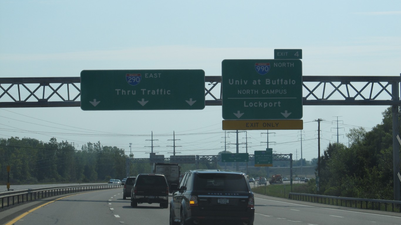 Intersection of I-290 and I-99... by Ken Lund