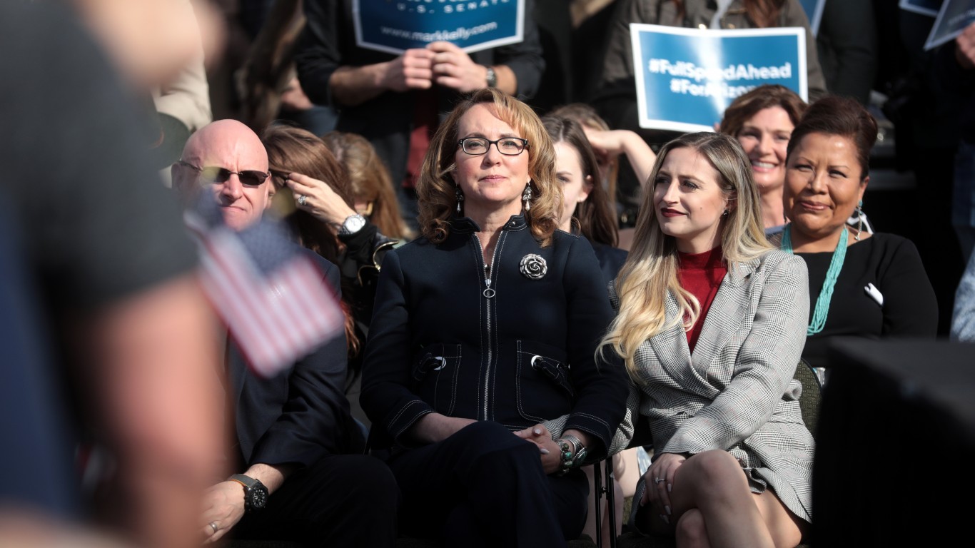 Gabrielle Giffords with suppor... by Gage Skidmore