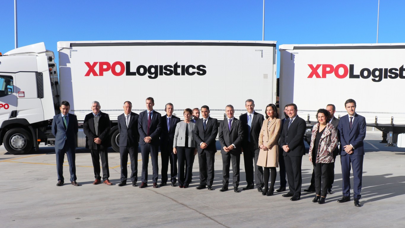 XPO Logistics inaugurazioa by Prentsa Aldundia