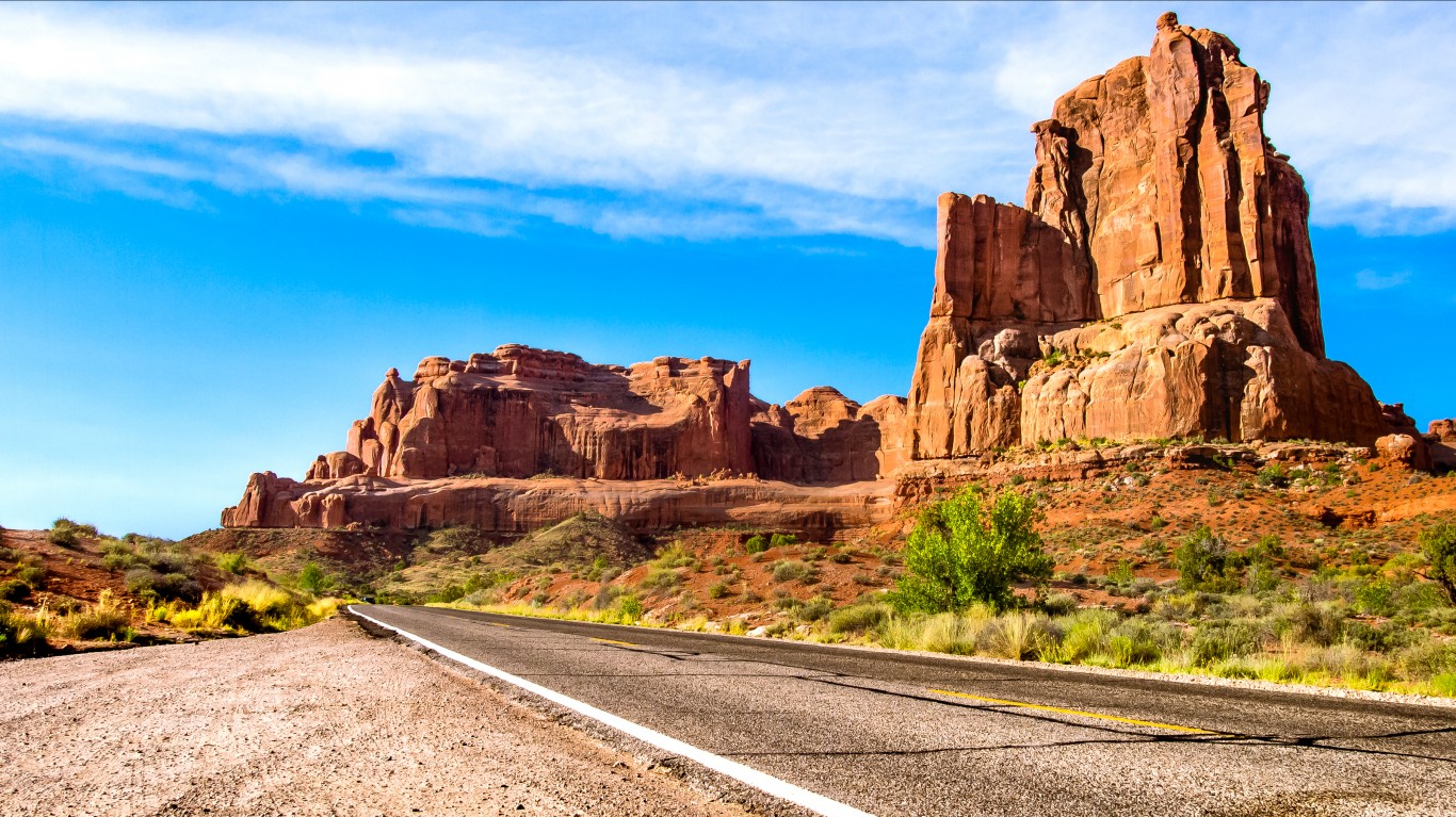 Arches Scenic Drive by Ian D. Keating