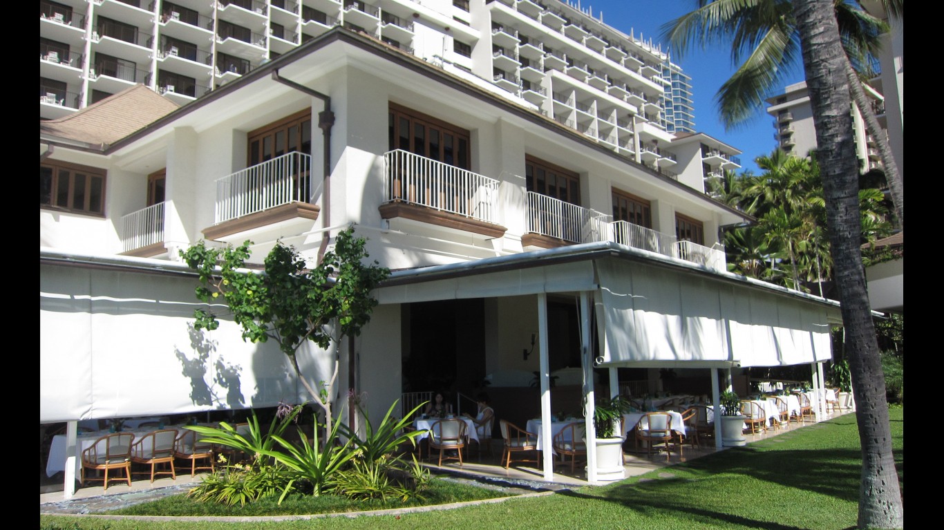 Halekulani Hotel, Hawaii by Alan Light