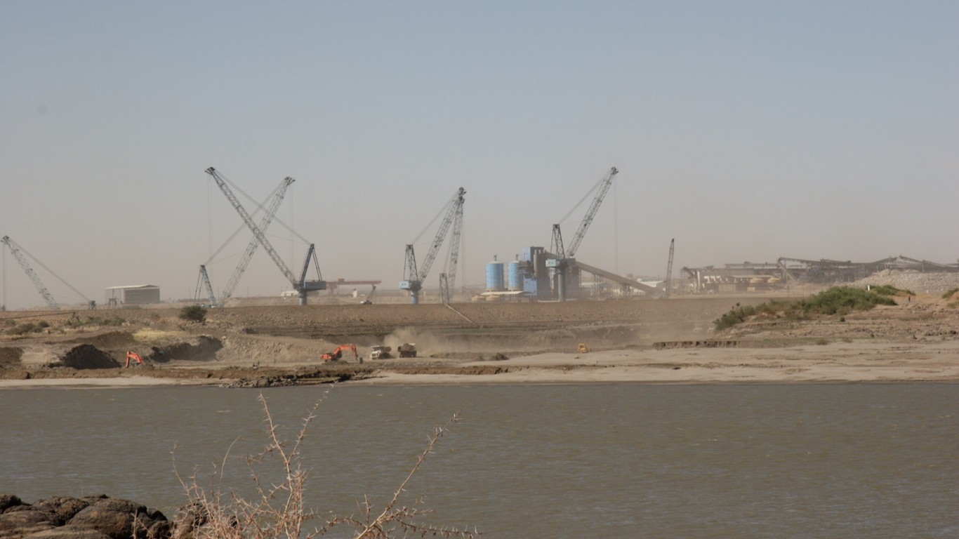 merowe dam activity by David Haberlah