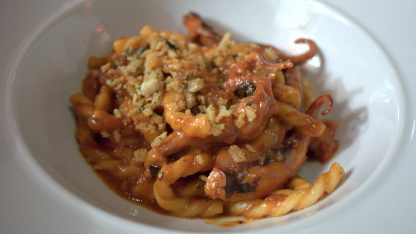 marea fusilli red wine braised... by Krista