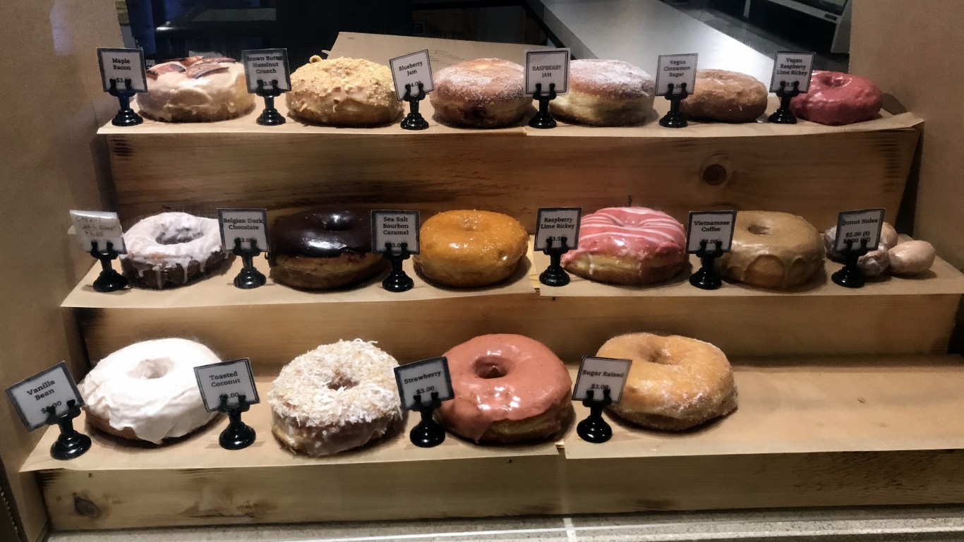 Amazing Union Square doughnuts by Bex Walton