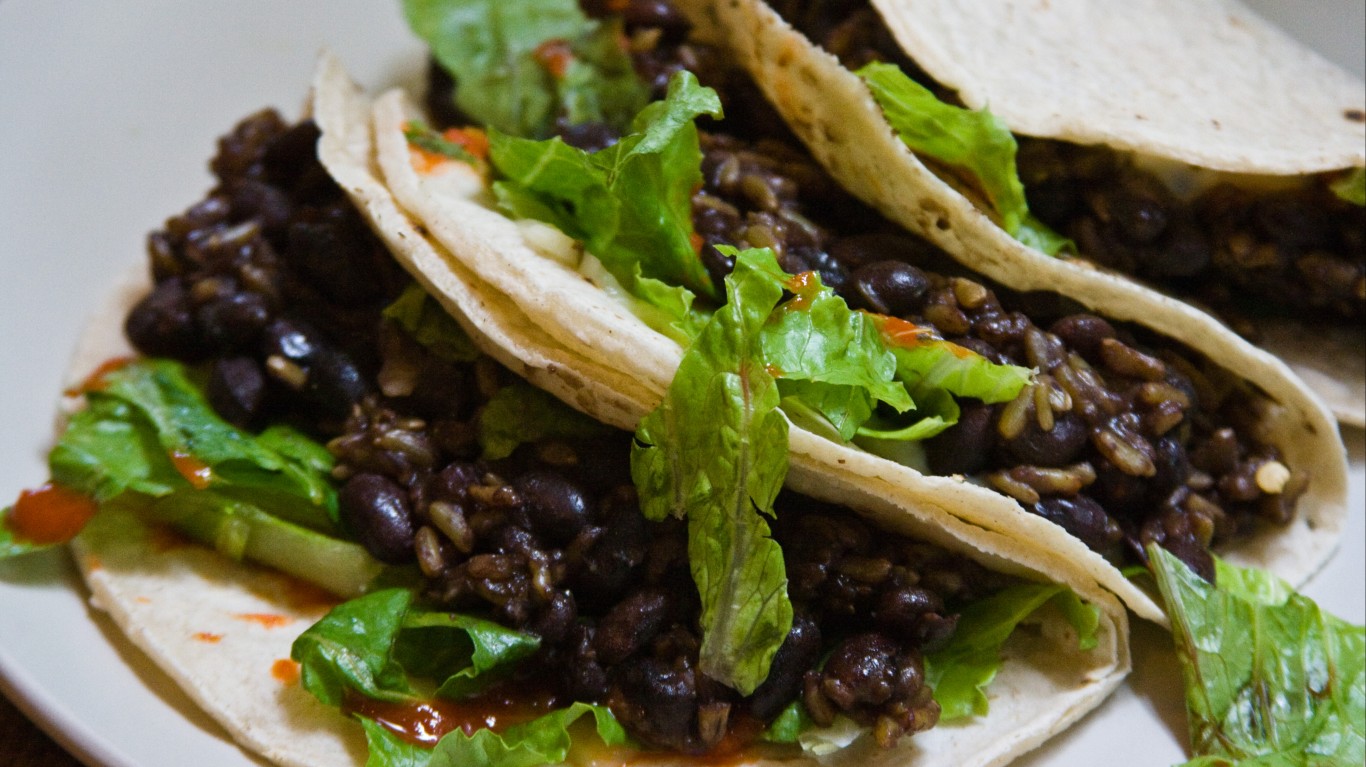 Black Bean, Brown Rice Taco by Robert Judge