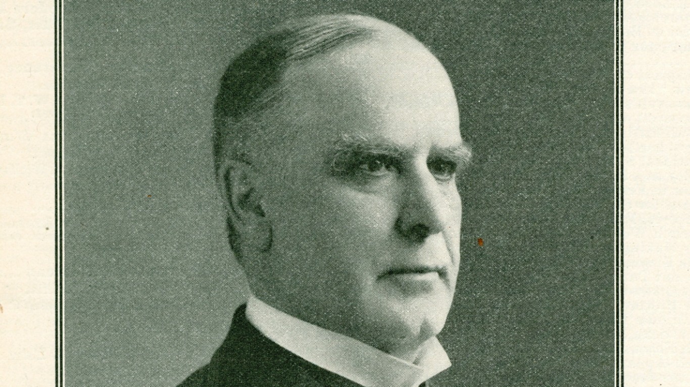 William McKinley (1843-1901) by Political Graveyard