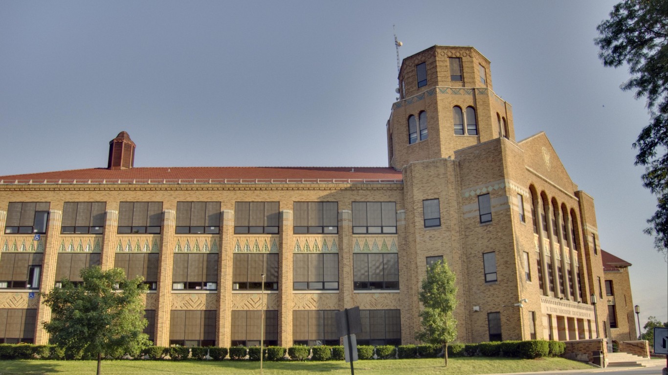 Maine East High School by BWChicago