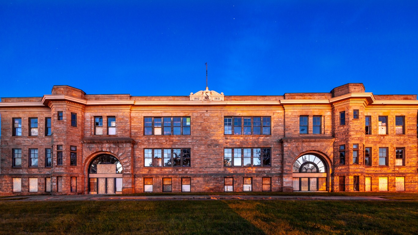 Sandstone Public School by Paul VanDerWerf