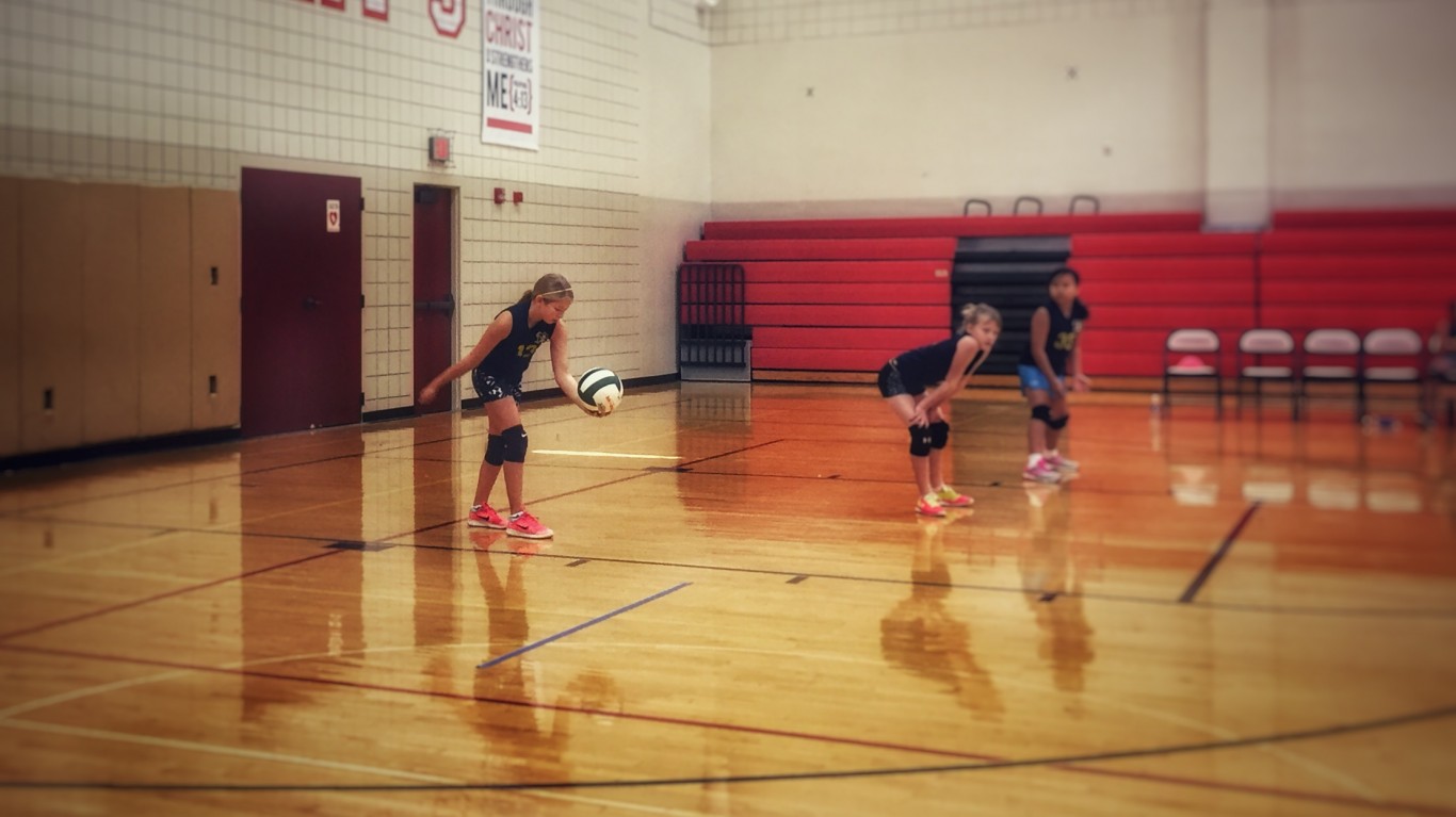 5th Grade Volleyball by Shelby L. Bell