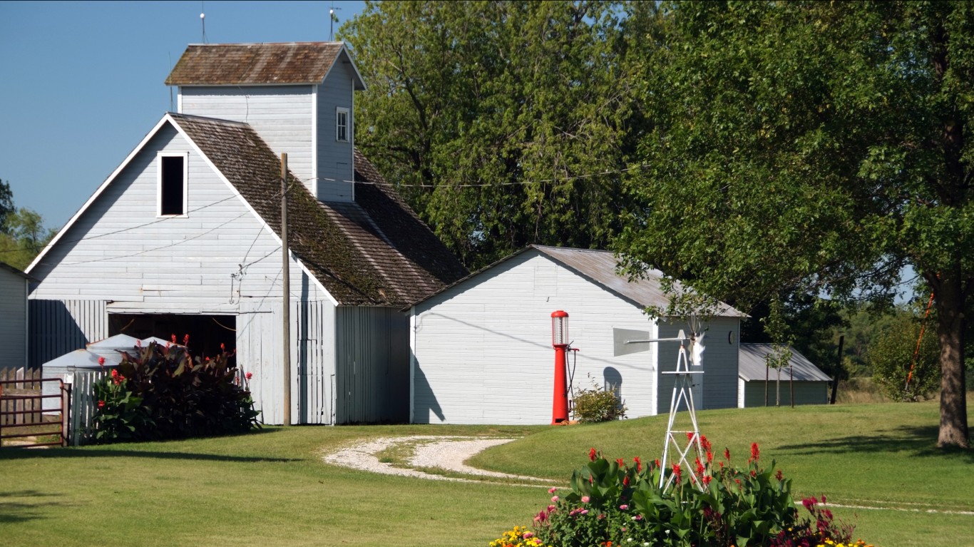 Tama County, Iowa Farm by Carl Wycoff