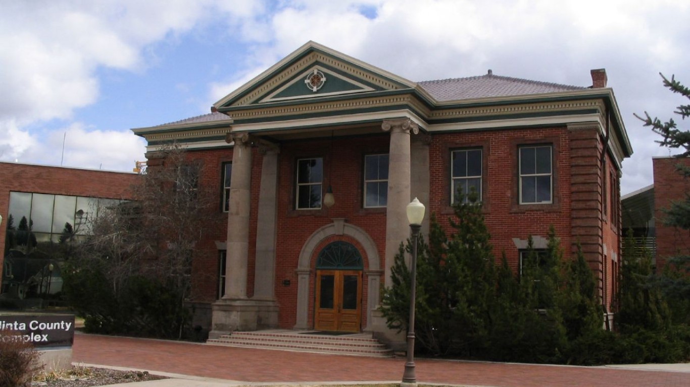 Uinta County Courthouse, Evans... by Ken Lund