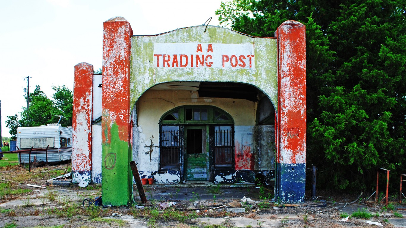 Old Service Station, Lavaca Co... by Patrick Feller