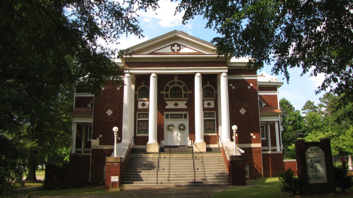 Badin Baptist Church by Gerry Dincher