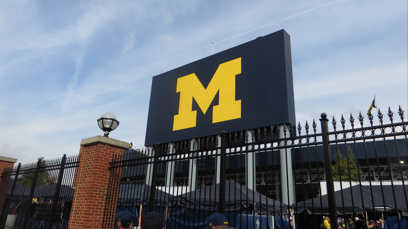 Michigan Stadium, University o... by Ken Lund