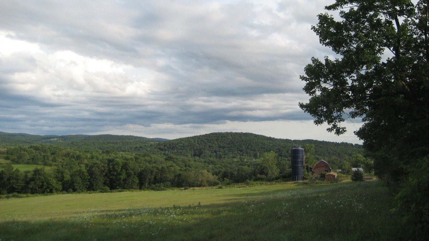 New York Farm by Jay Woodworth