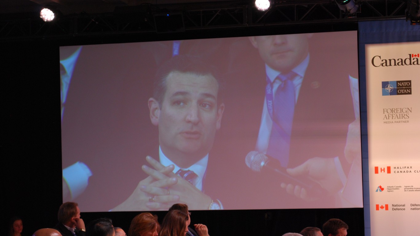 Senator Ted Cruz by US Embassy Canada