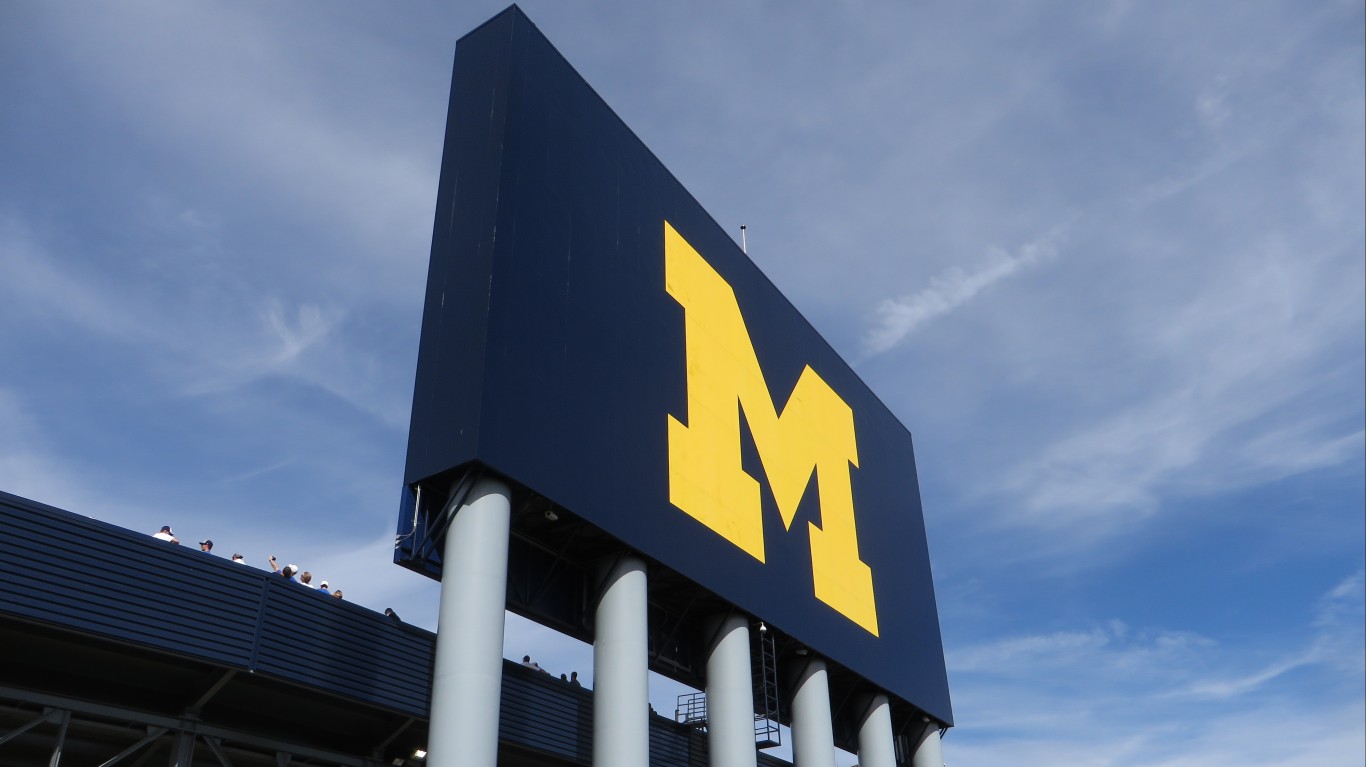 Michigan Stadium, University o... by Ken Lund