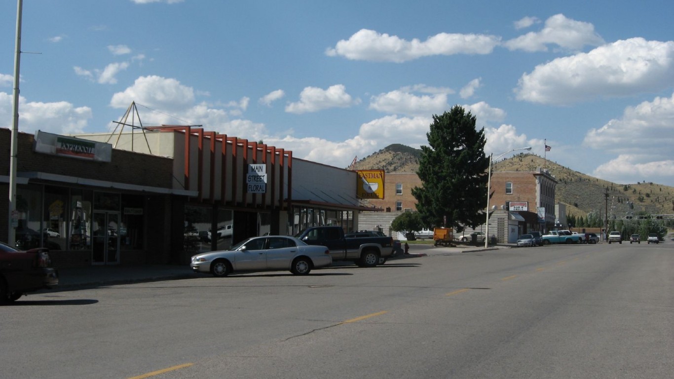 Downtown Soda Springs, Idaho by Ken Lund