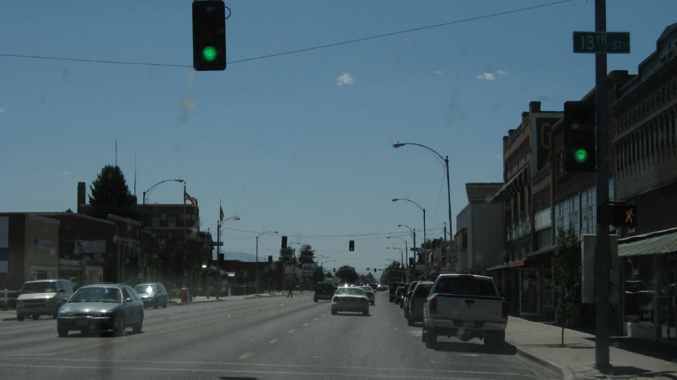 Downtown Burley, Idaho by Ken Lund