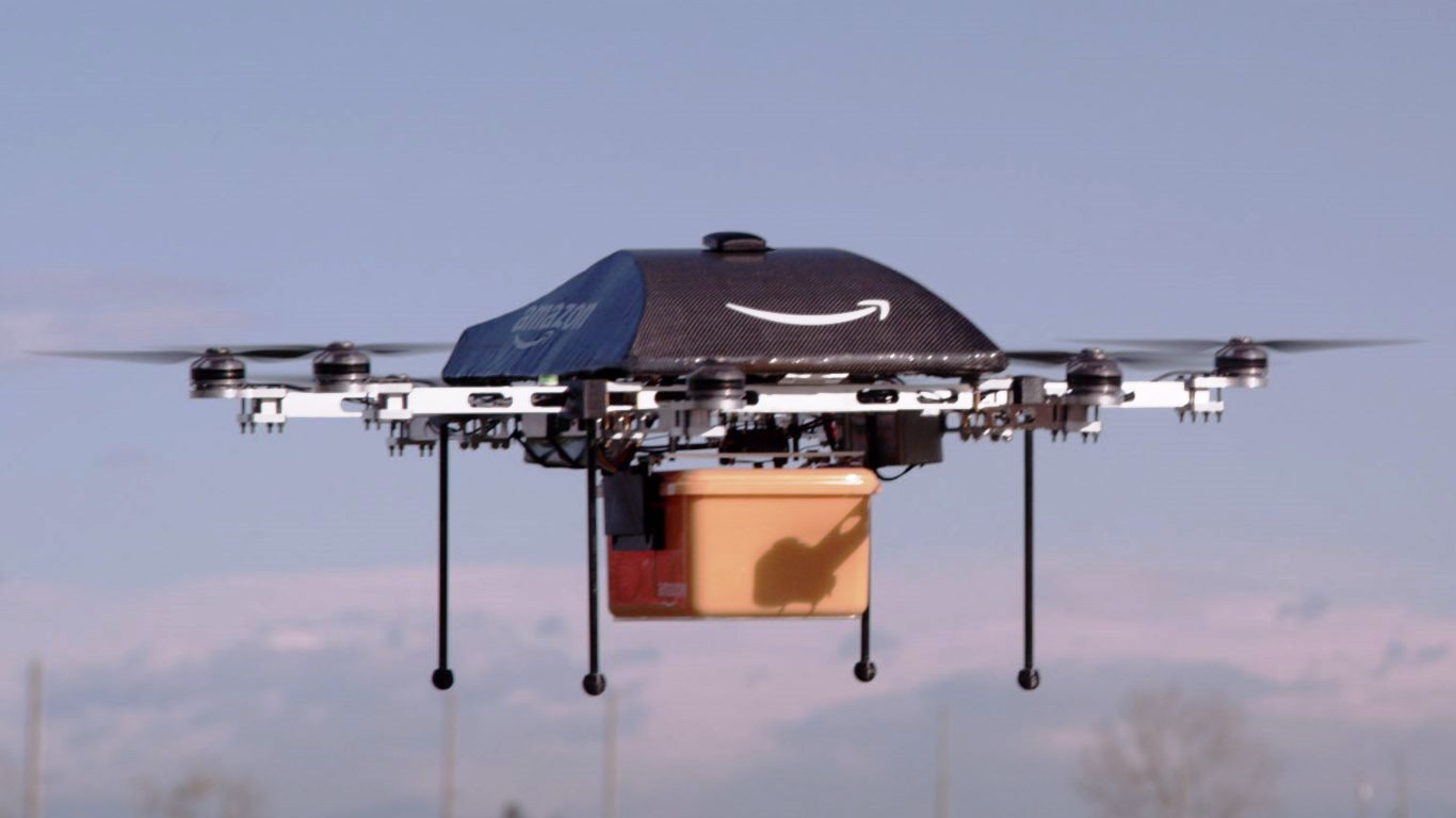 The carbon footprint of Amazon’s coming drone force; the Exxon papers, and victory in Venice