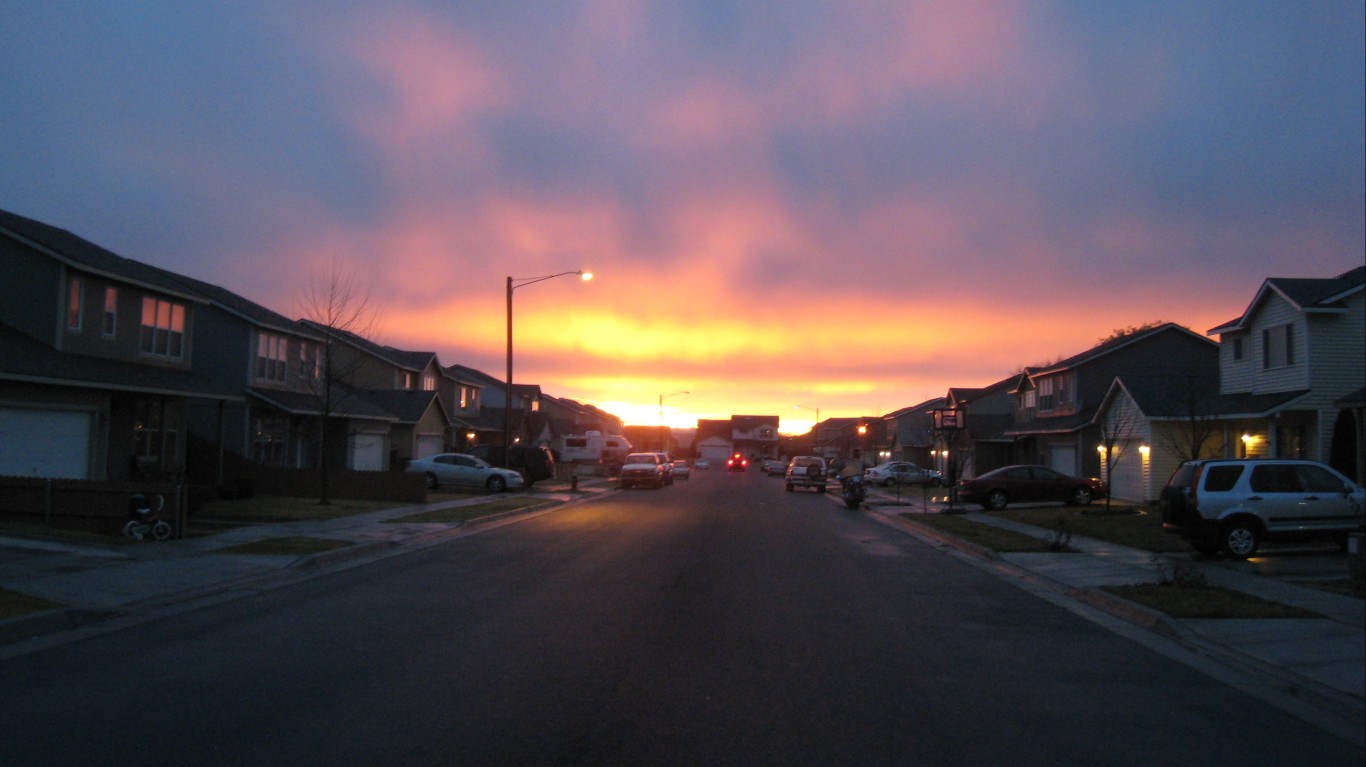 Sunset In Hermiston Oregon by ricketyus