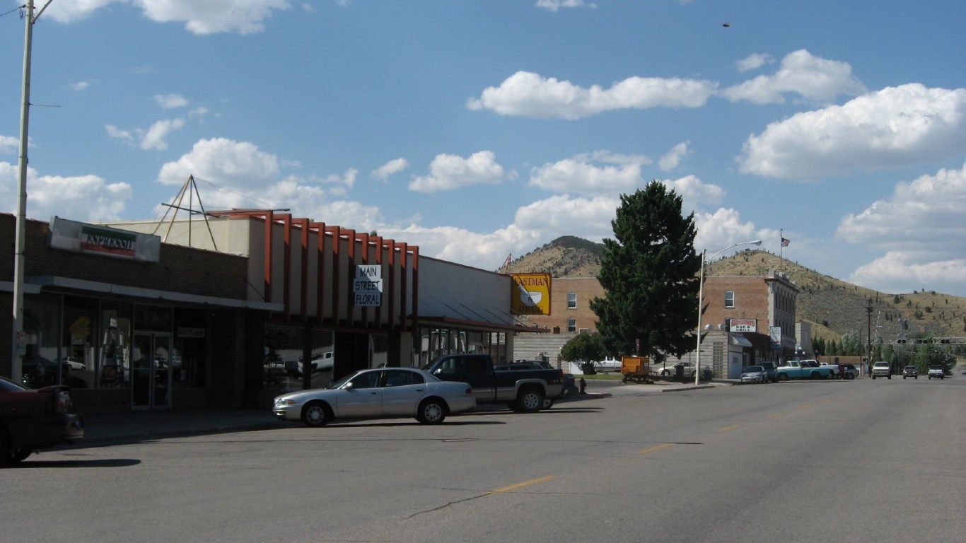 Downtown Soda Springs, Idaho by Ken Lund