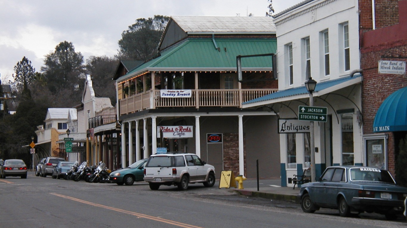 Downtown Ione, California by Eric Fredericks