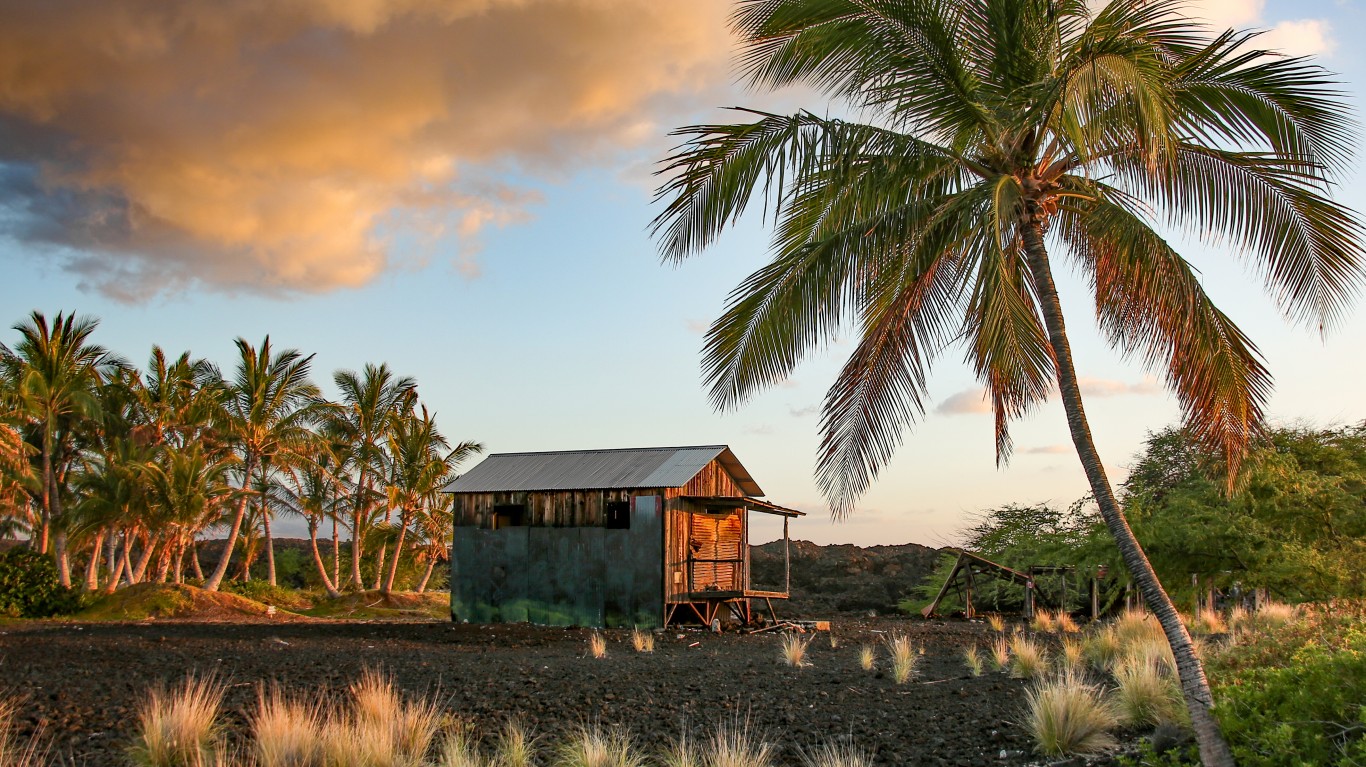 Hawiian Shack by Rennett Stowe