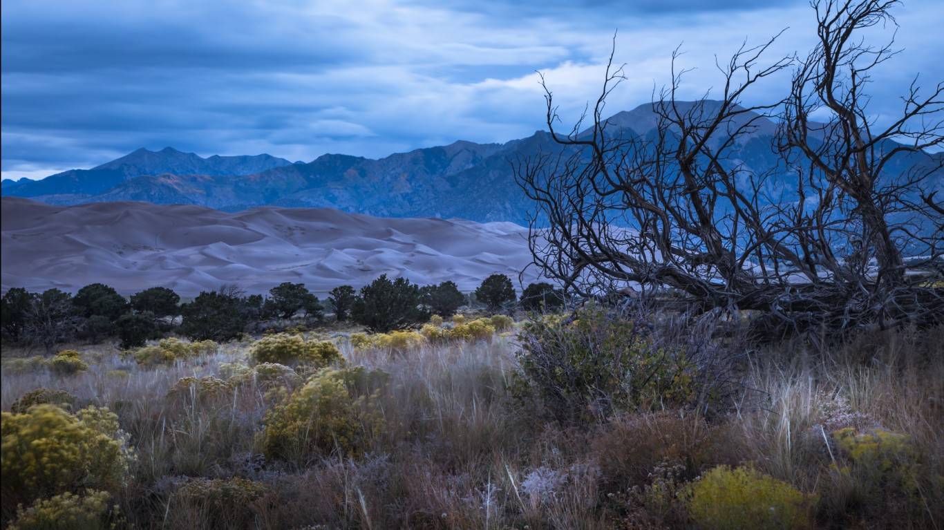 san luis valley evening by Christian Collins