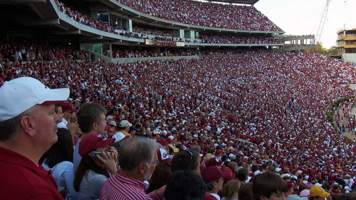 Alabama Bryant-Denny Stadium by James Willamor