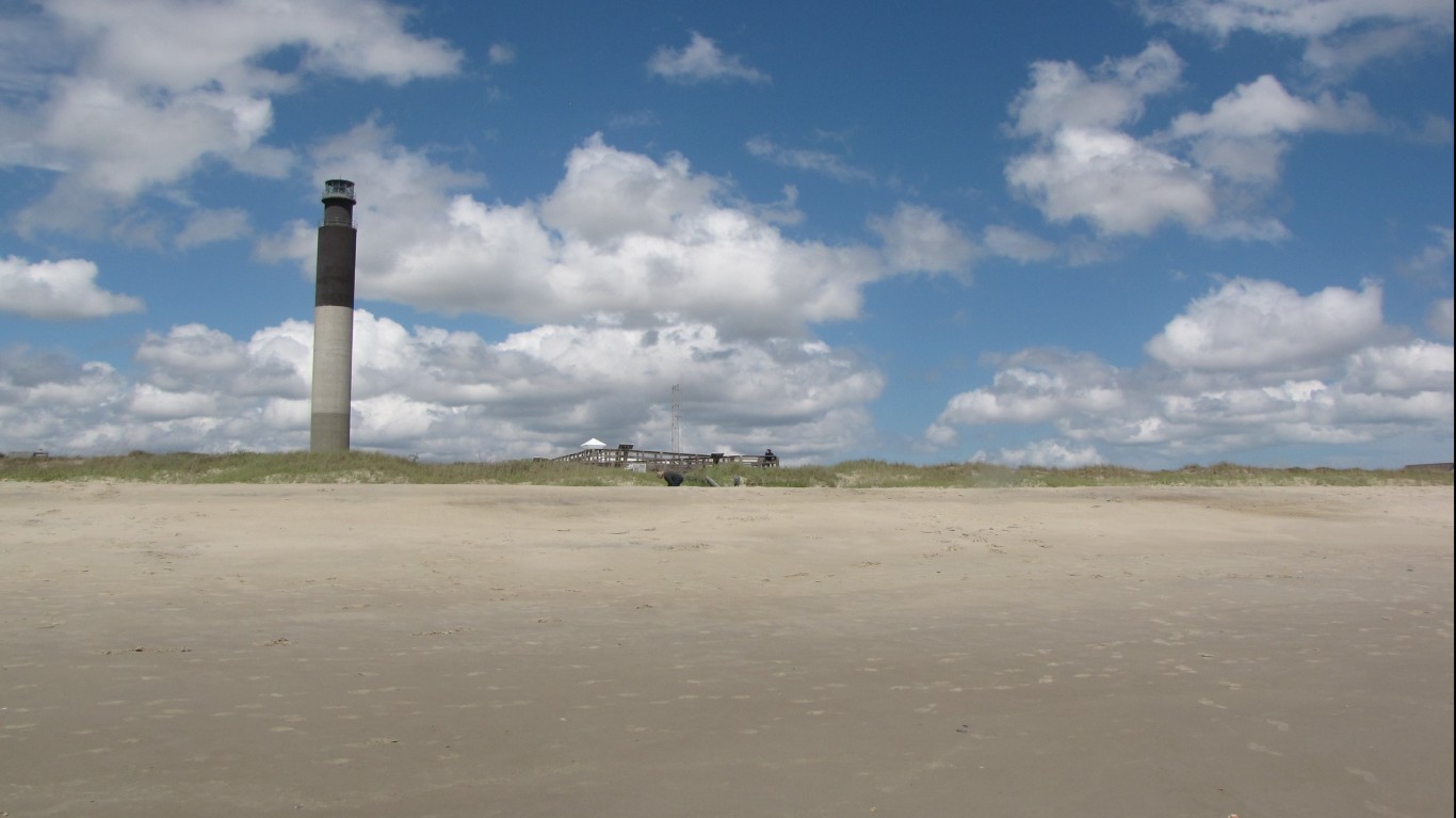 Oak Island Light by Gerry Dincher