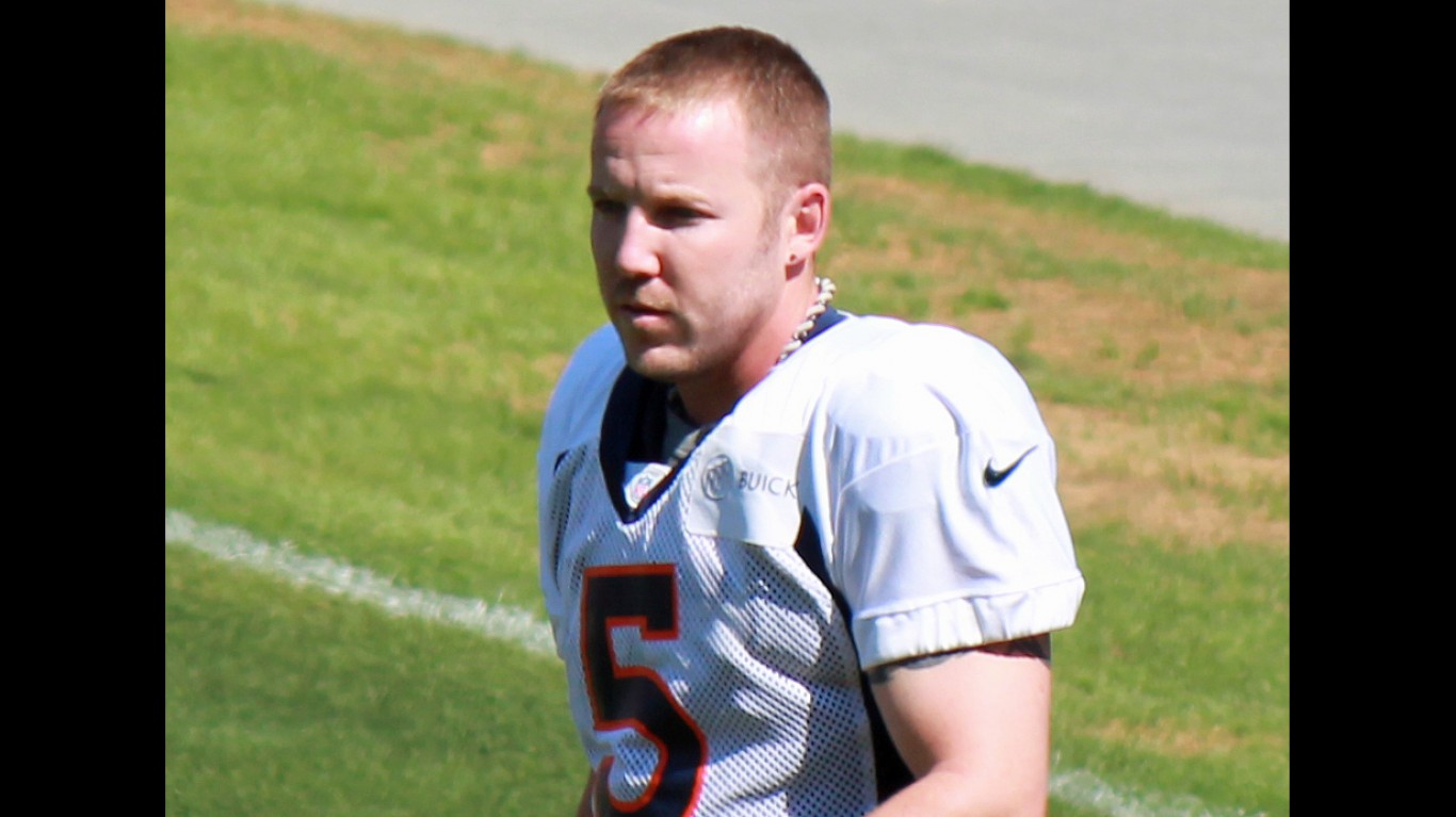 Matt Prater by Jeffrey Beall