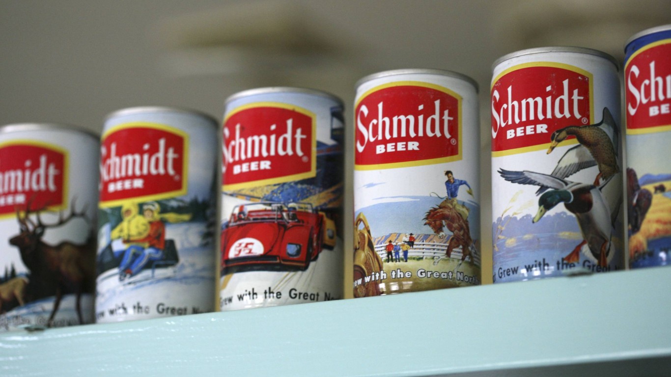 schmidt beer by Ed Schipul