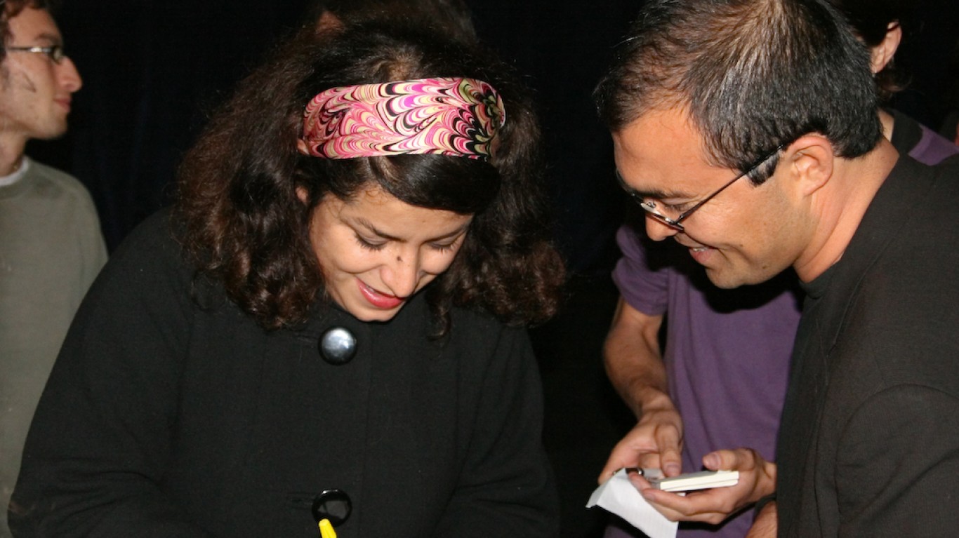 Marjane Satrapi by Giorgio Montersino