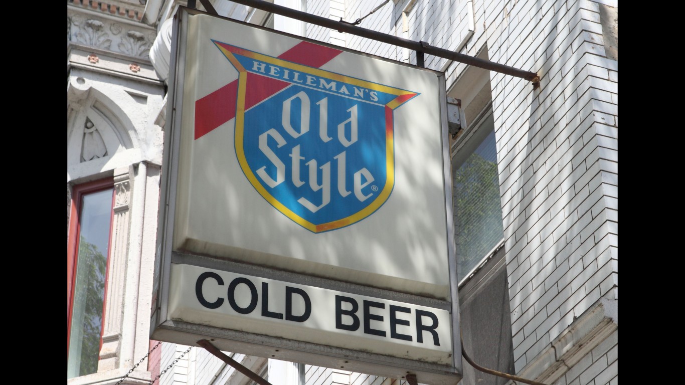 Old Style Beer Sign by Steven Miller