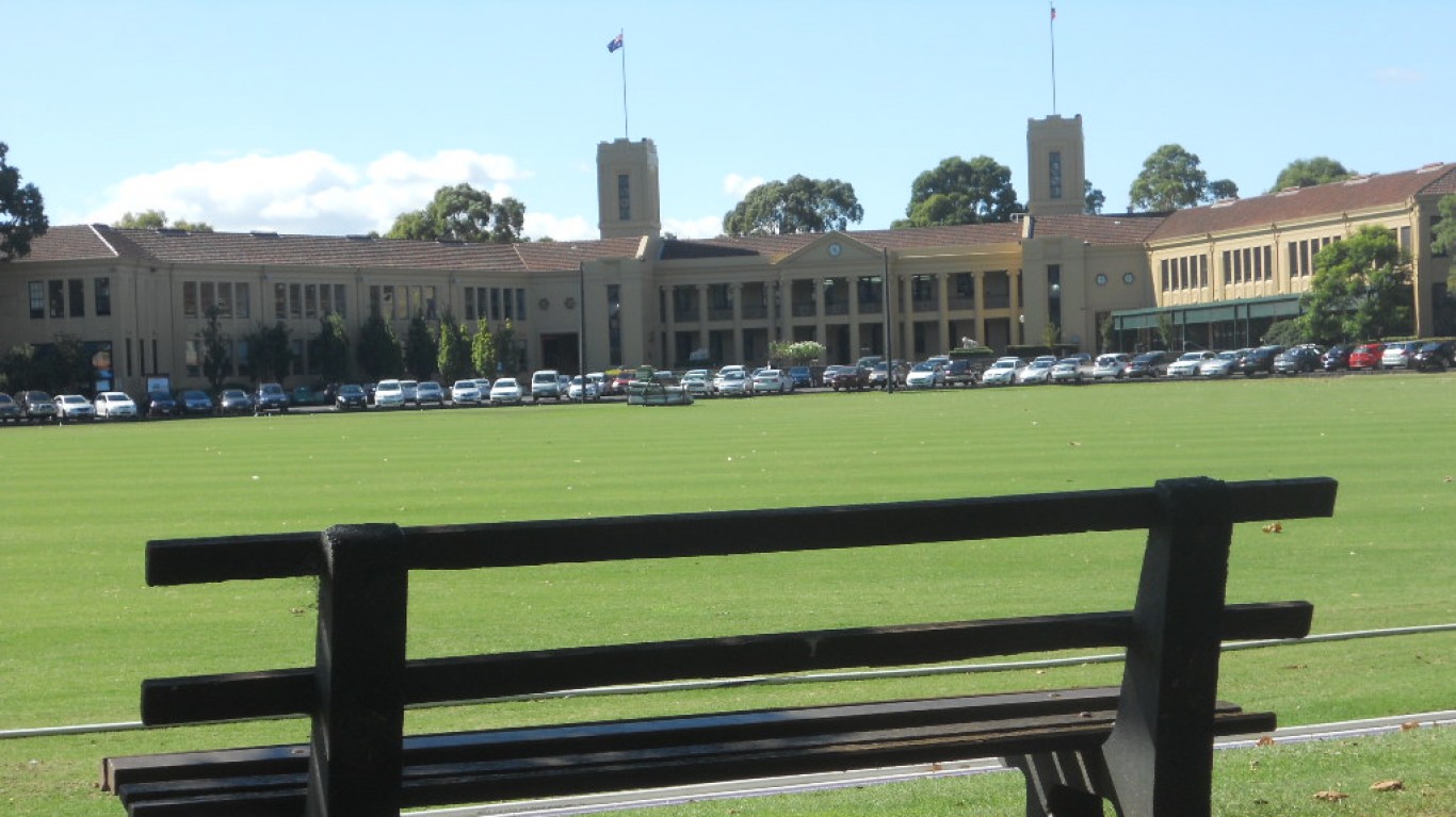 Wesley College by Michael Coghlan