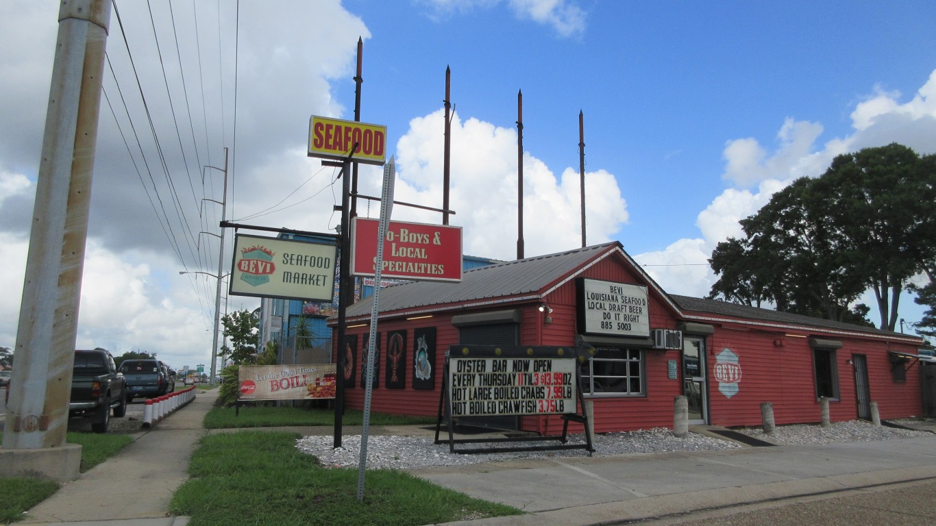 Bevi Seafood Market Po-Boys by Infrogmation of New Orleans