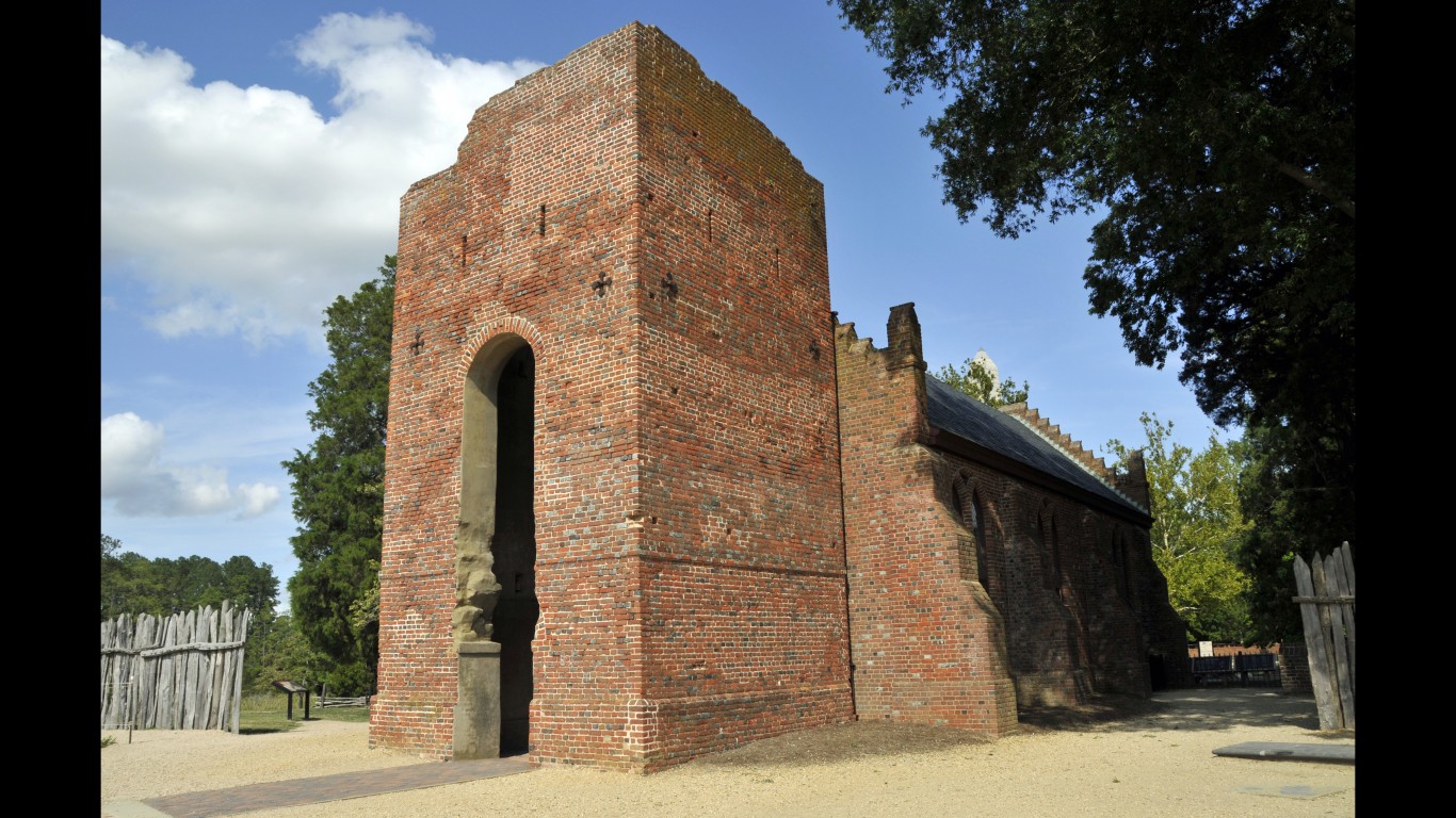 1639 Jamestown Church (2883847... by Tony Fischer