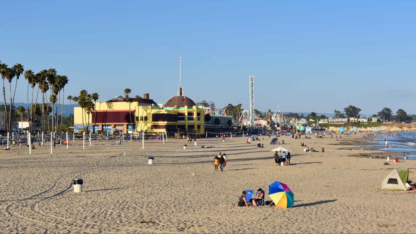 Santa Cruz Beach by Nick Amoscato